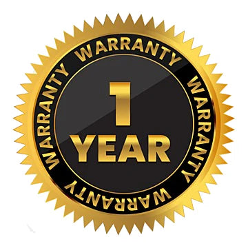 1 Year Warranty